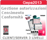 Software per la gestione autorizzazioni, censimento