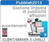 Software per la gestione imposta di pubblicit&agrave;, ICP, affissioni, permanente, temporanea, accertamenti